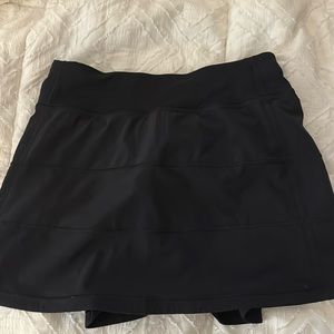 lululemon athletica Jet Black Mini Skirt
